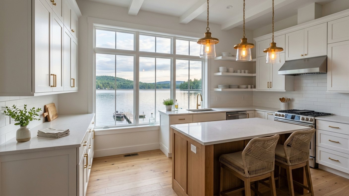 Closing Up the Lake House Kitchen for Winter