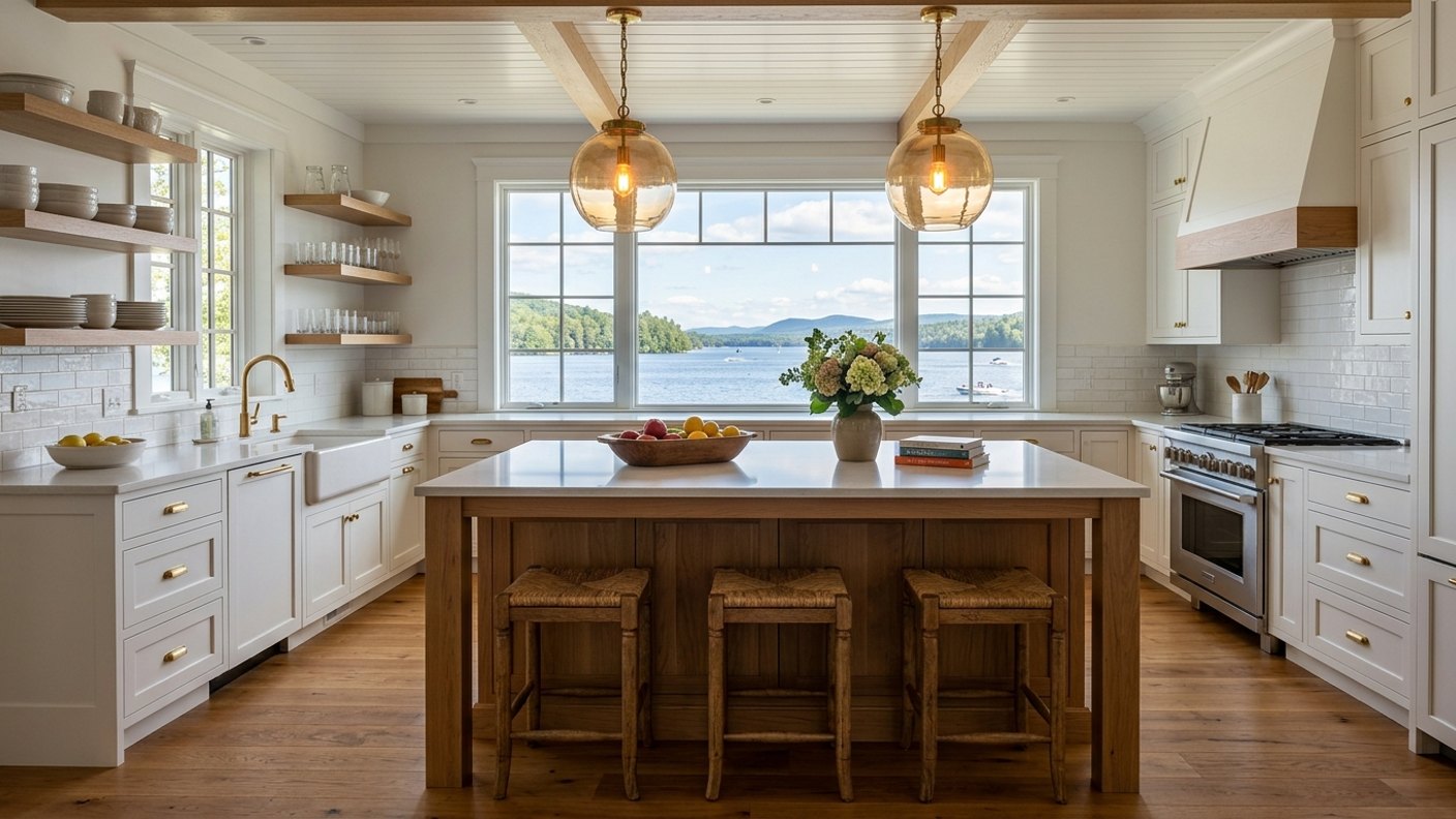 The Lake House Kitchen Island, Done Right