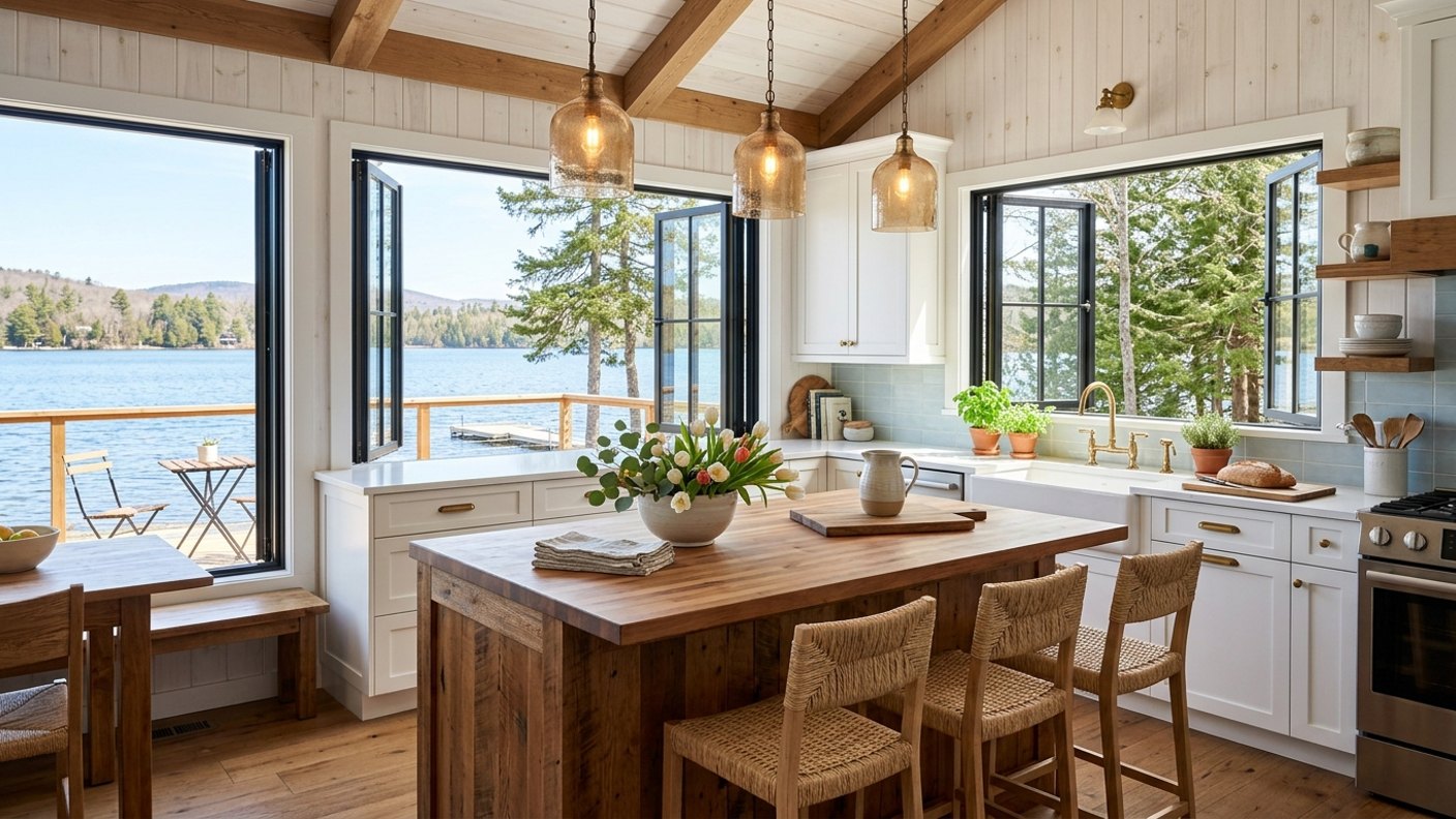 Opening the Lake House Up in Spring