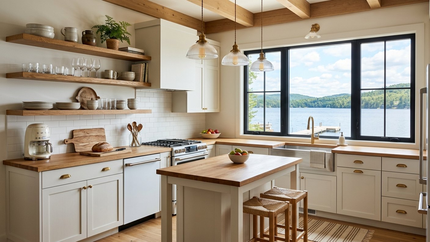 Small Lake House Kitchen Ideas That Live Big